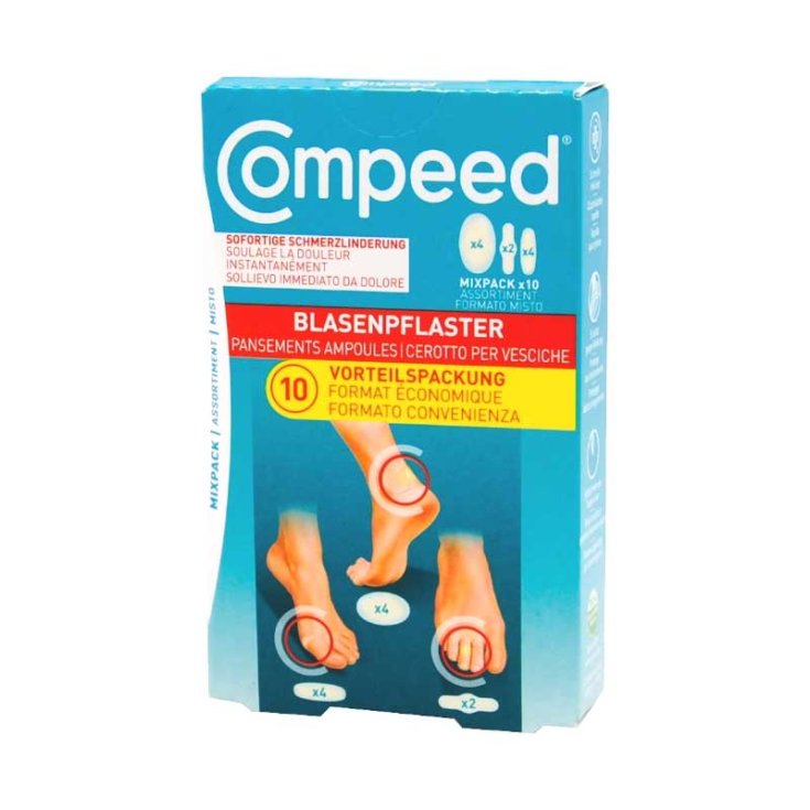 Cerotto per Vesciche Misto Compeed® 10 Pezzi
