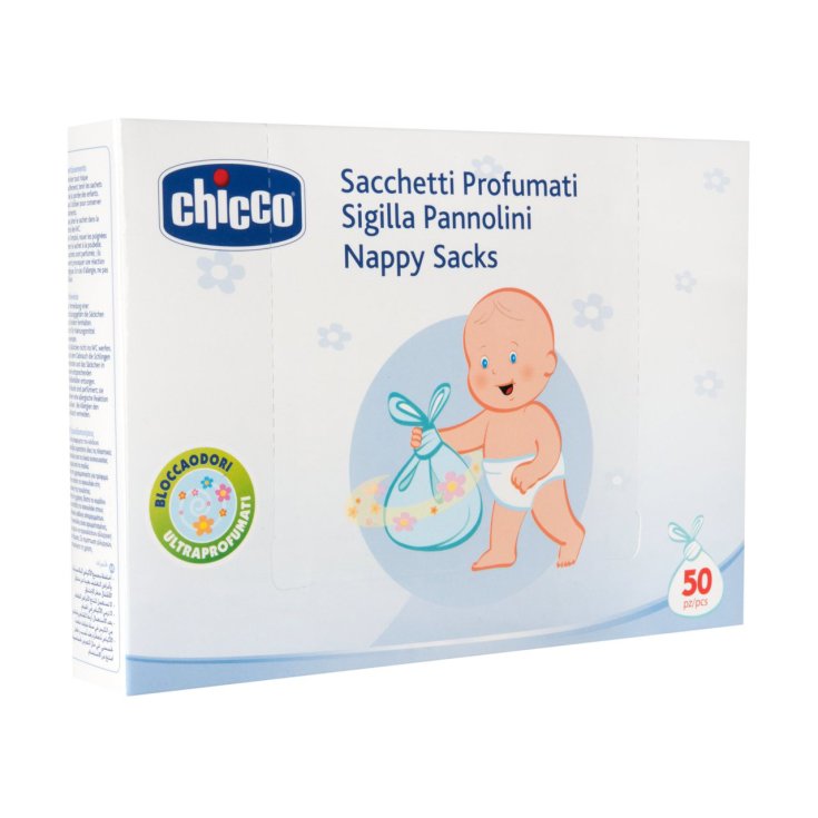 Sacchetti Profumati Sigilla Pannolini Chicco® 50 Pezzi