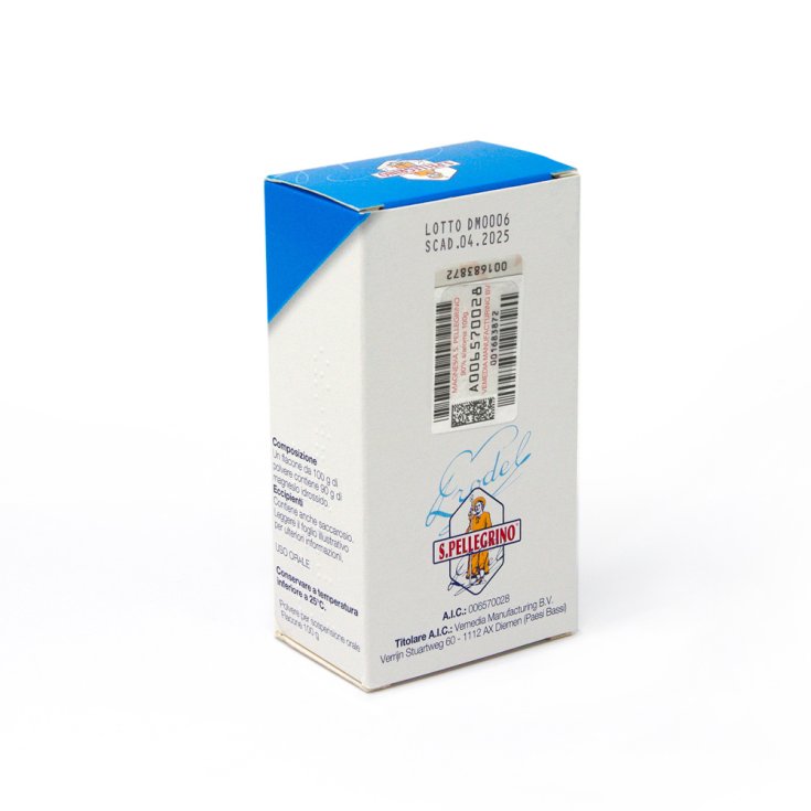 Magnesia S.Pellegrino 90% Polvere Senza Aroma 100g