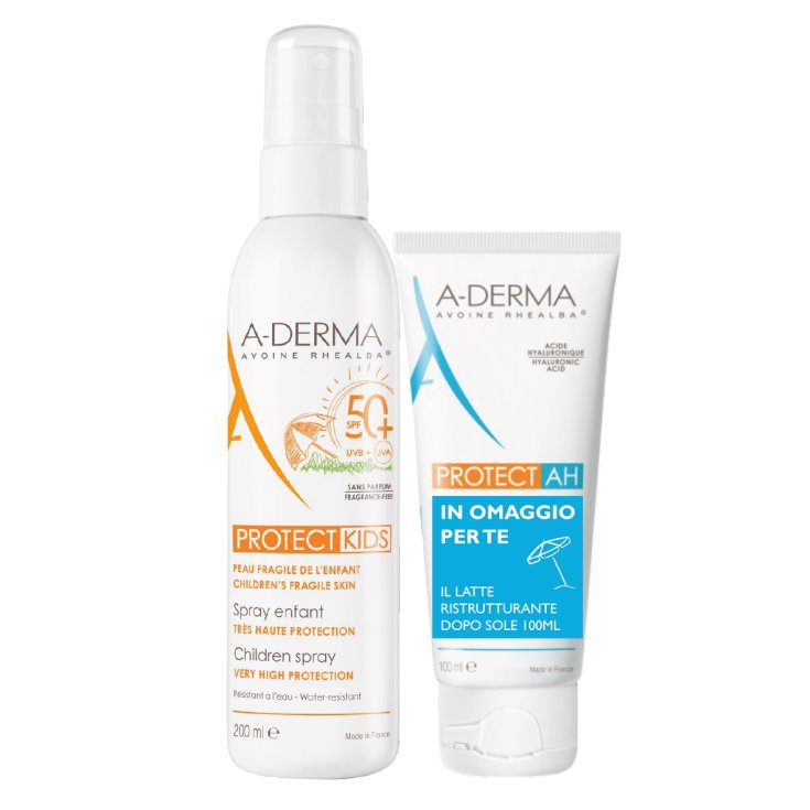 Latte Solare Bambini SPF50+ + Latte Doposole A•Derma