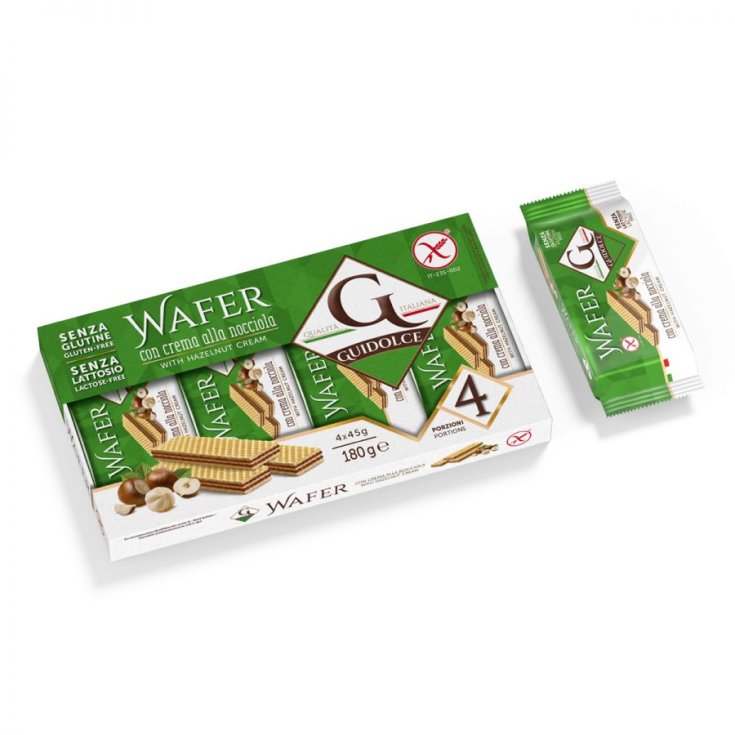 Wafer Nocciola Guidolce 4x45g
