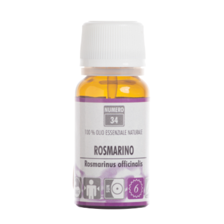 Rosmarino Olio Essenziale Naturale 34 Zuccari 10ml