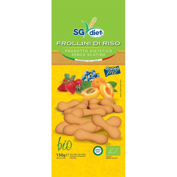 Sg Diet Frollini Riso Biologico 150g