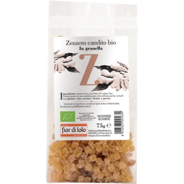 Zenzero Candito In Granella Fior Di Loto 75g