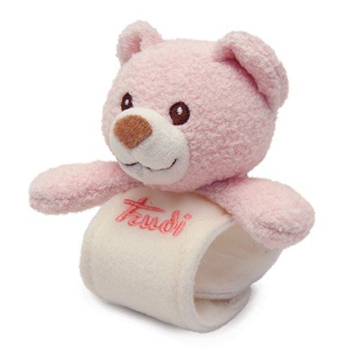 Trudi Rattle Polso Orso Rosa 1 Pezzo