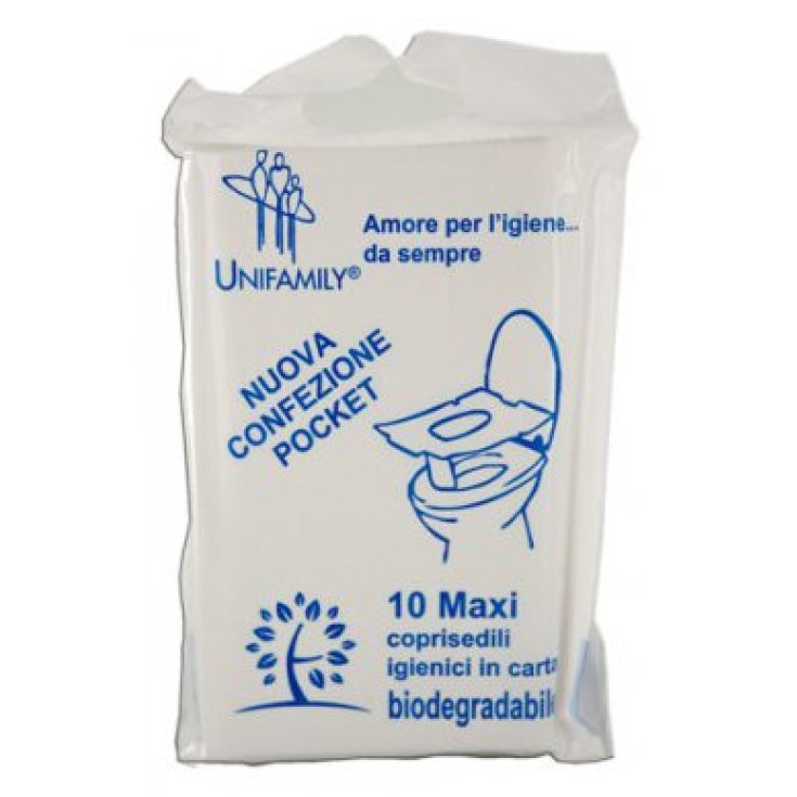 Unifamily Copriwater Biodegradabili 10 Pezzi