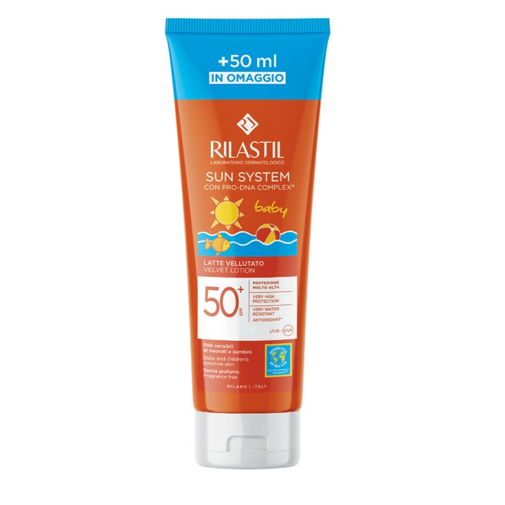 Sun System Bb Latte Vellutato SPF50+ Rilastil 250ml