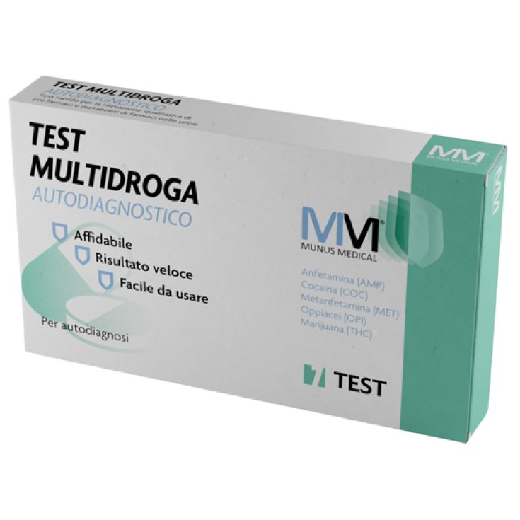 Test Multidroga Autodiagnostico Munus Medical