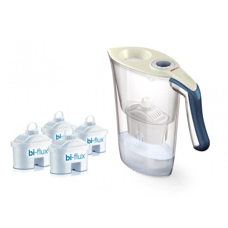 Caraffa Dark Bleu BJ5HC Bodyform Kit + 4 Cartucce