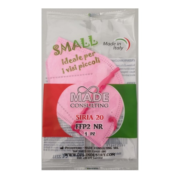 Mascherina FFP2 Siria 20 Small Rosa Made Consulting
