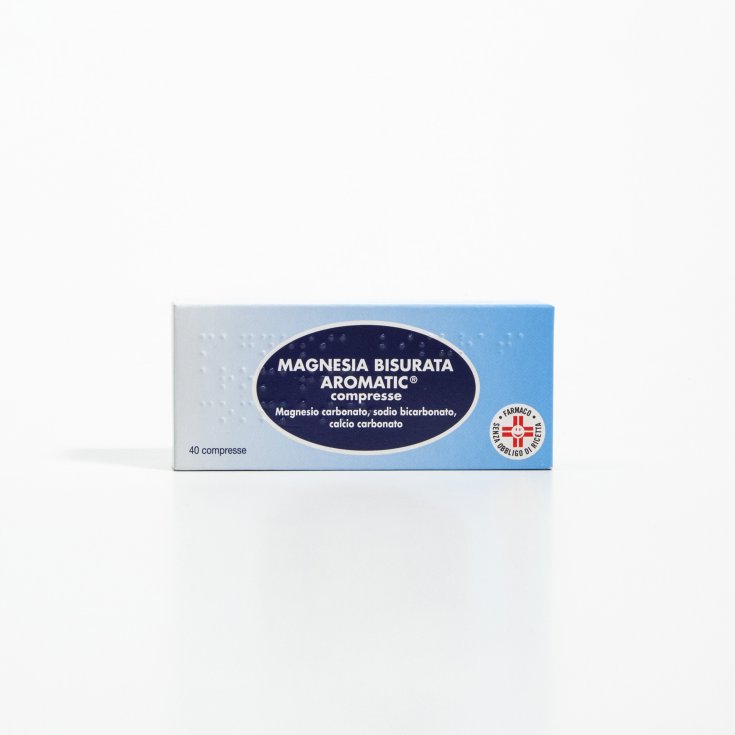 Magnesia Bisurata Aromatic Dispositivo Medico 40 Pastiglie