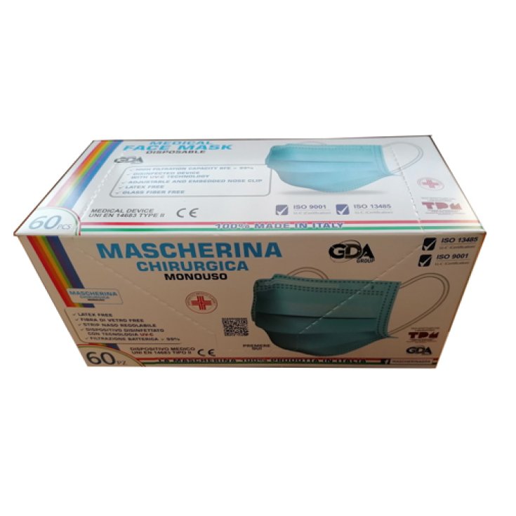 Mascherina Chirurgica GDA Big Box 60 Pezzi