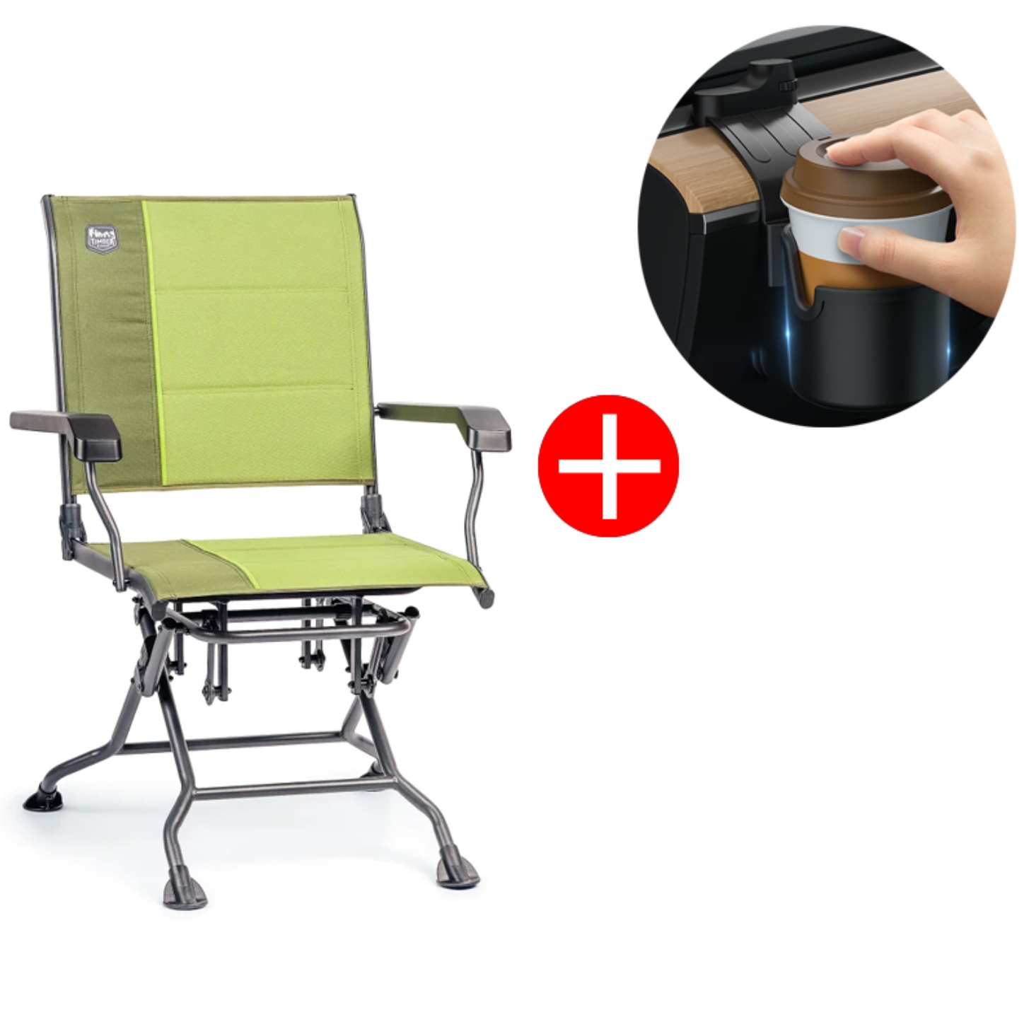 💝𝗧𝗼𝗱𝗮𝘆'𝘀 𝗦𝗽𝗲𝗰𝗶𝗮𝗹𝘀💝Buy 2 get 2 free💥Timber Ridge Portable Glider Chair