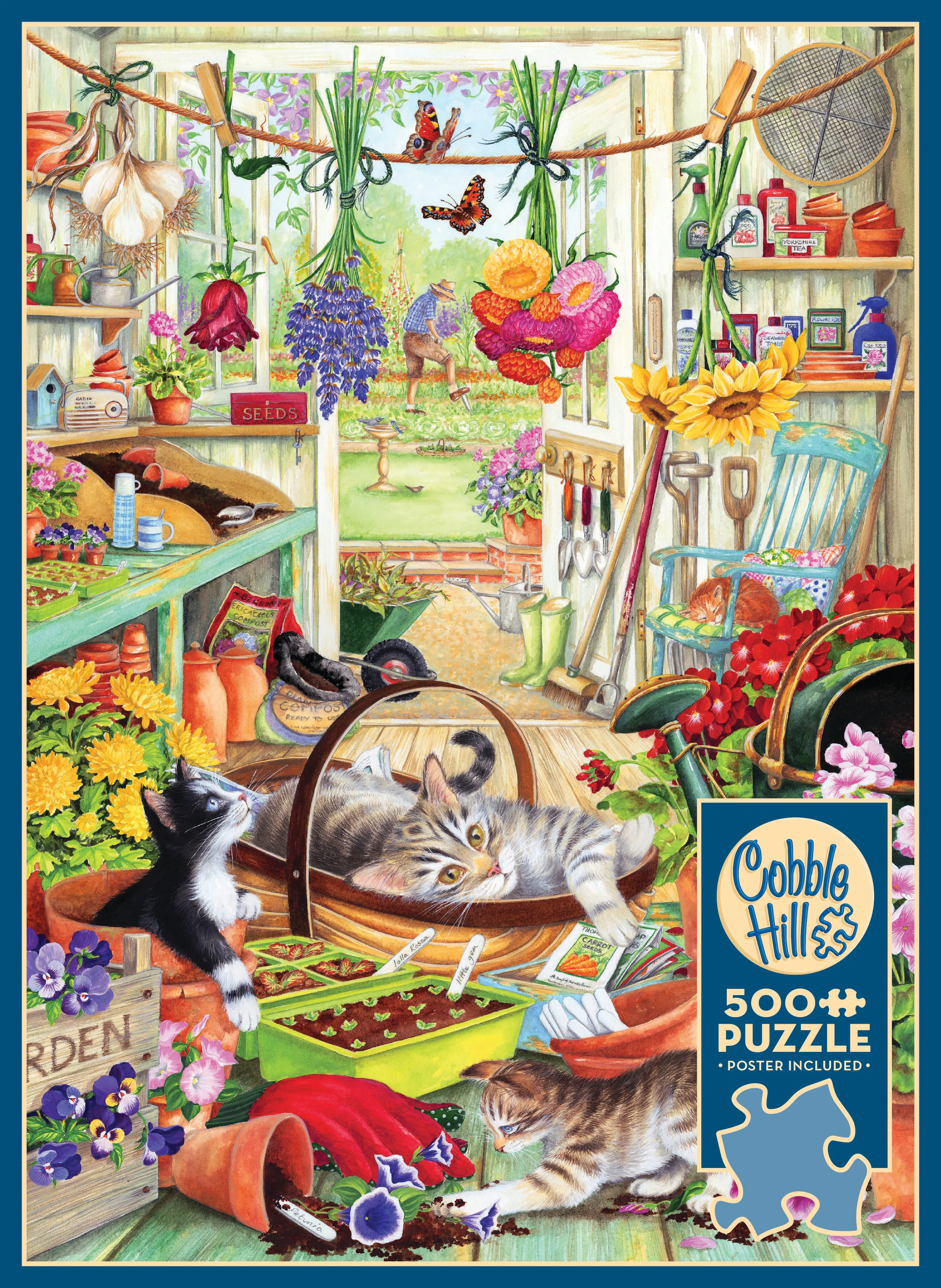 Potting Shed Cats | 500 Piece