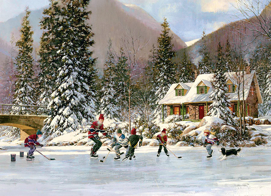 Hockey Pond (tray) | 35 Piece Tray