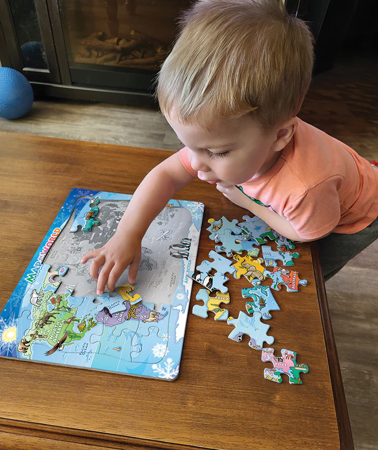 World Map (tray) | 35 Piece Tray