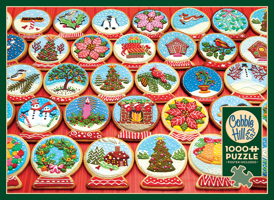Snow Globe Cookies | 1000 Piece