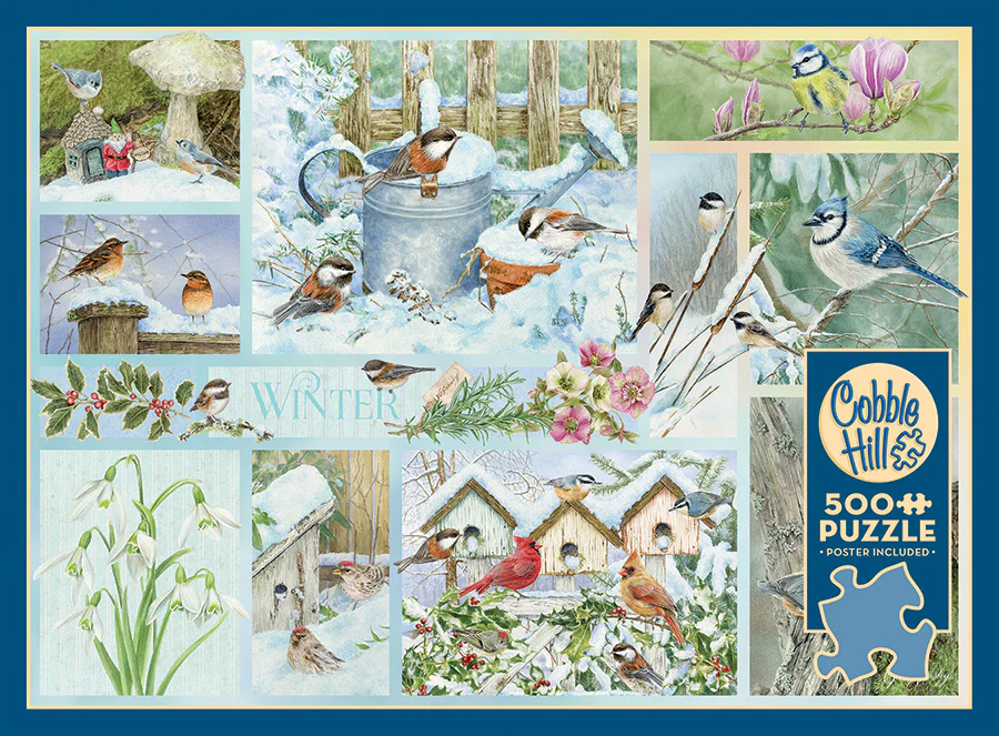 Garden Birds in Winter | 500 Piece