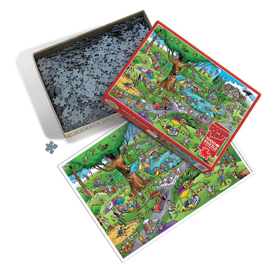 DoodleTown: Par for the Course | 1000 Piece