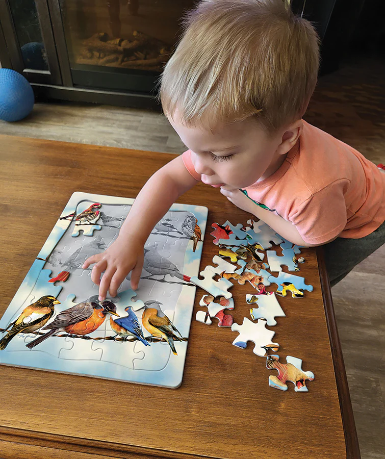 Blue Sky Birds (tray) | 35 Piece Tray