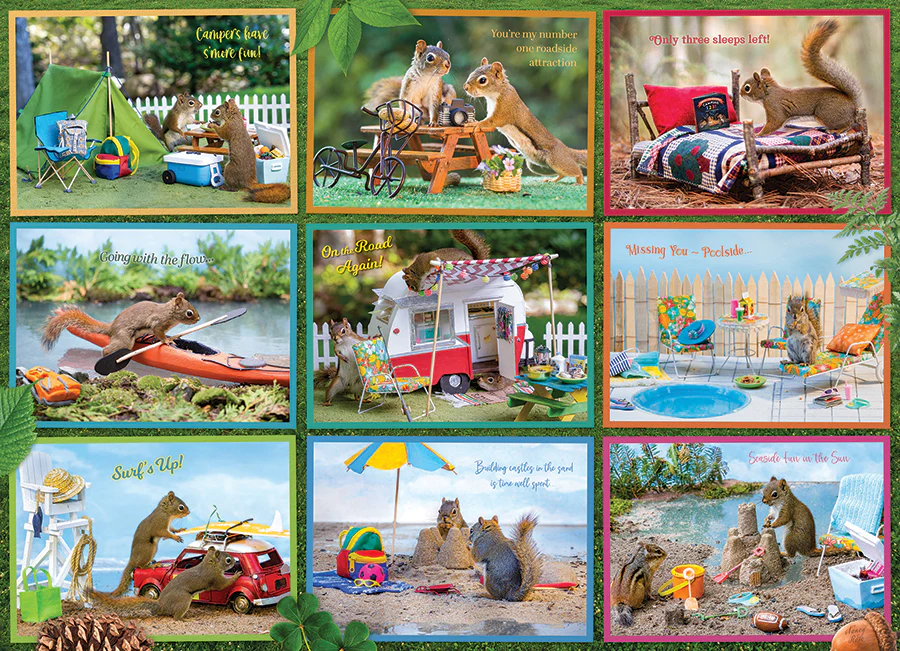 Squirrels on Vacation | 1000 Piece