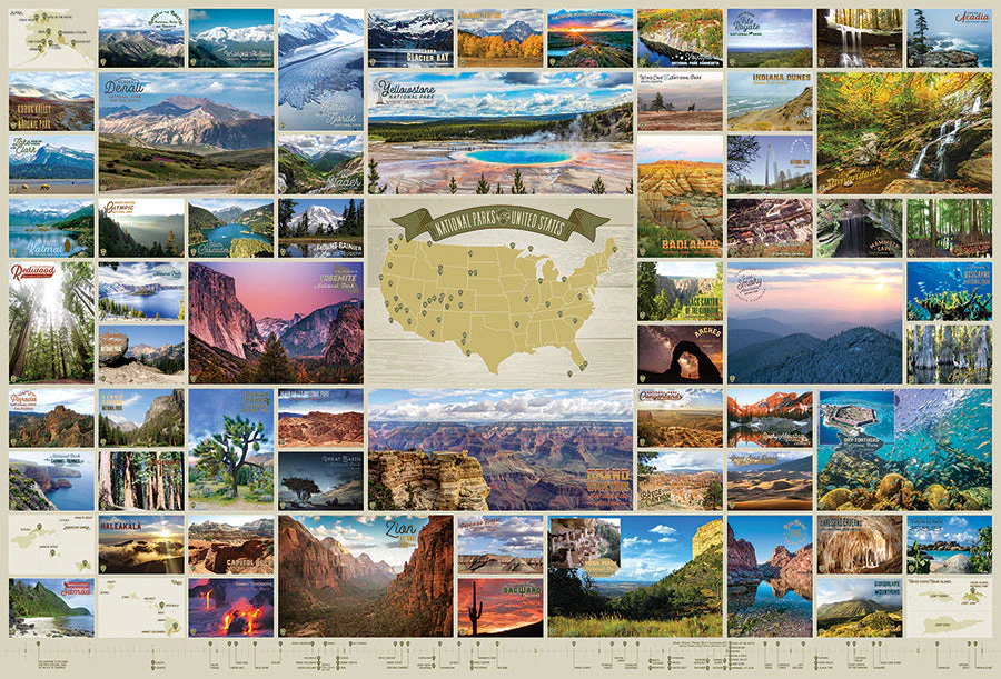 National Parks of the United States | 2000 Piece