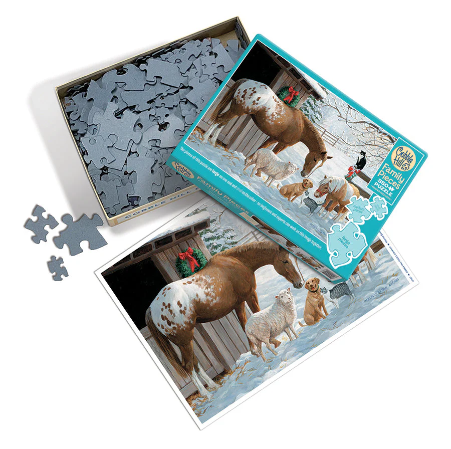 Winter Barnyard (Family) | Family Pieces 350
