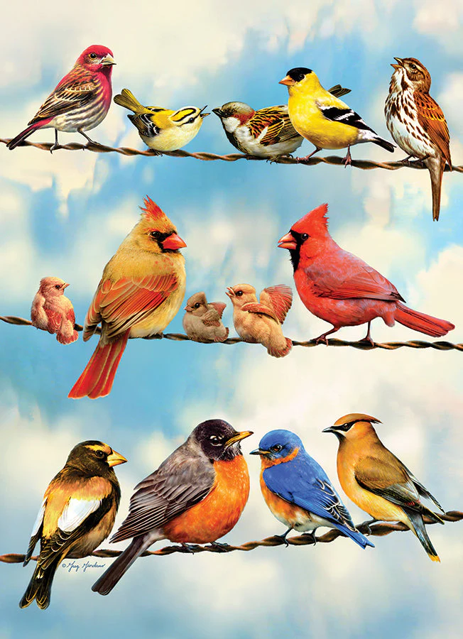 Blue Sky Birds (tray) | 35 Piece Tray