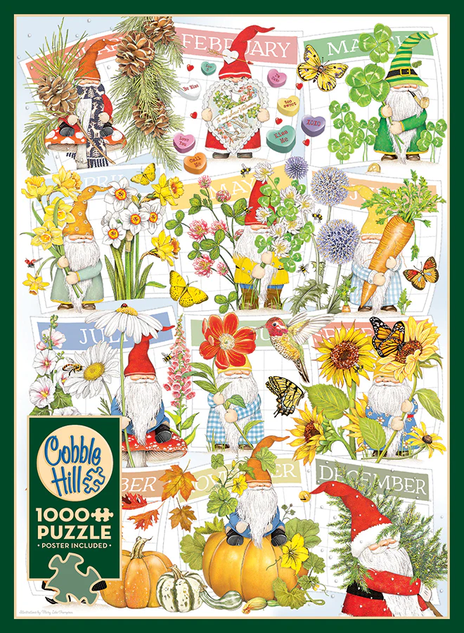 A Happy Gnome Life | 1000 Piece