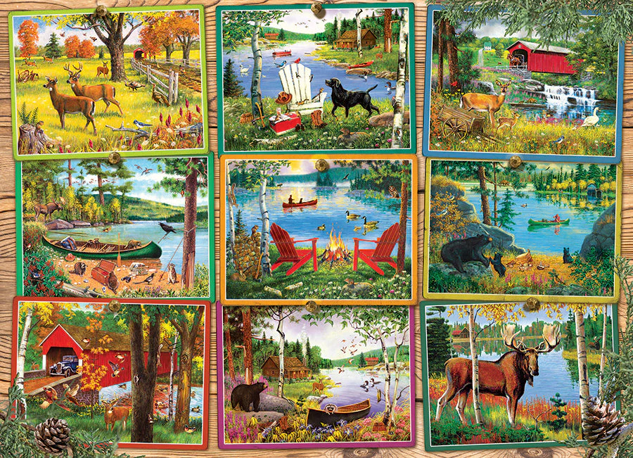 Postcards from Lake Country | 1000 Piece
