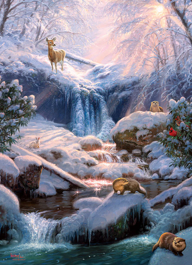 Mystic Falls in Winter | 1000 Piece