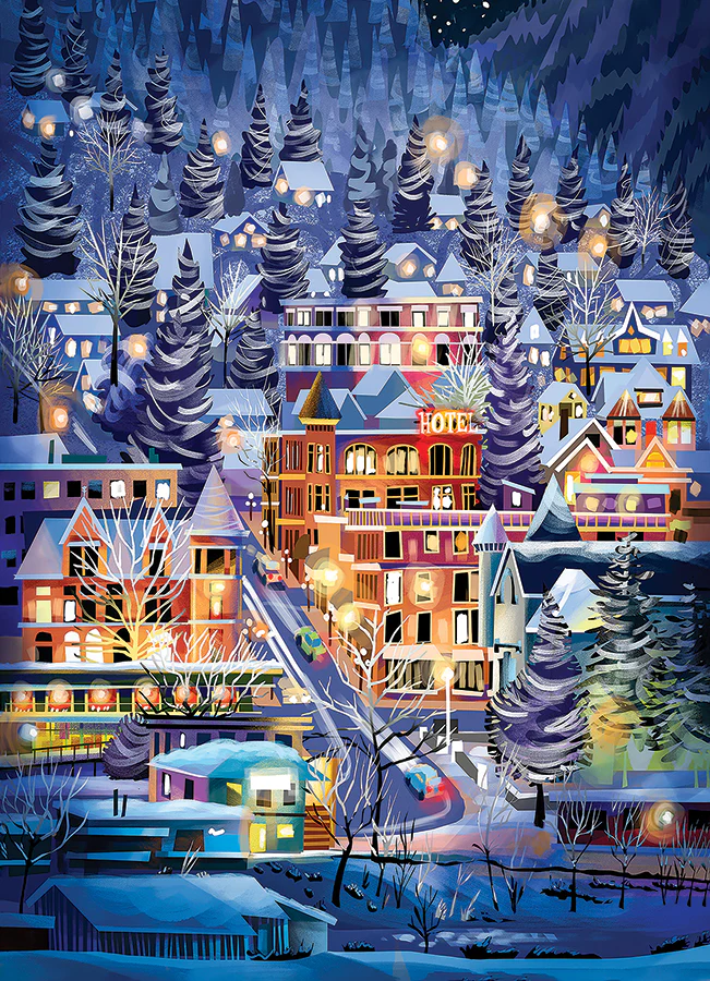 Ski Town | 500 Piece