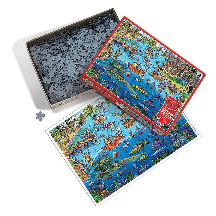 DoodleTown: Gone Fishing | 1000 Piece