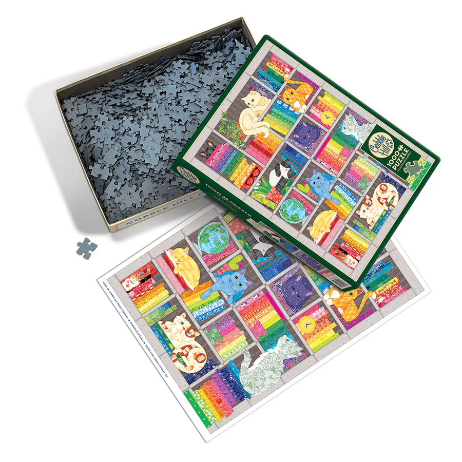Rainbow Cat Quilt | 1000 Piece