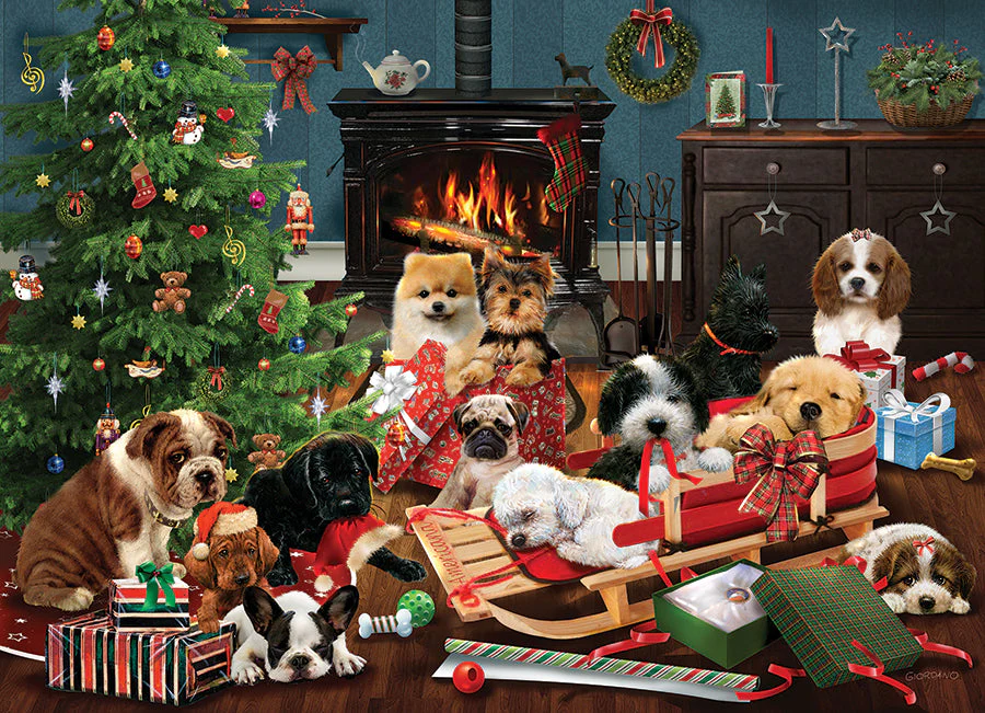 Christmas Puppies | 500 Piece