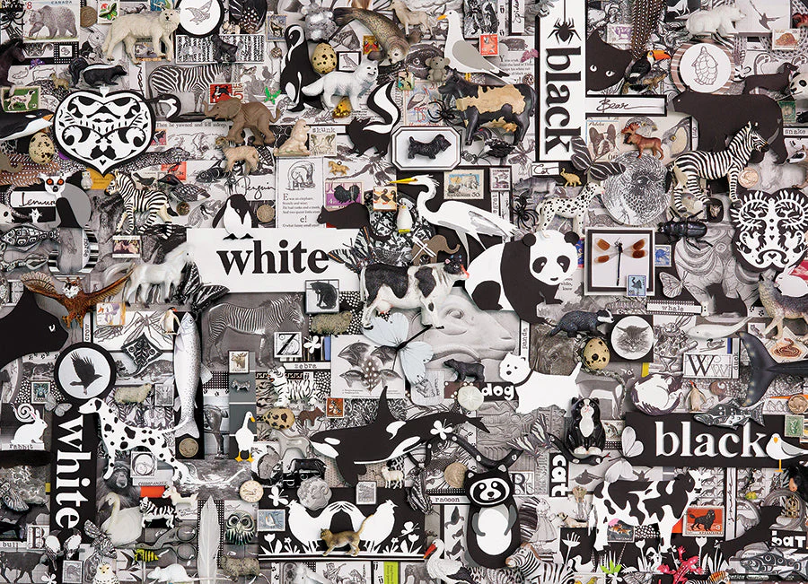 Black and White: Animals | 1000 Piece