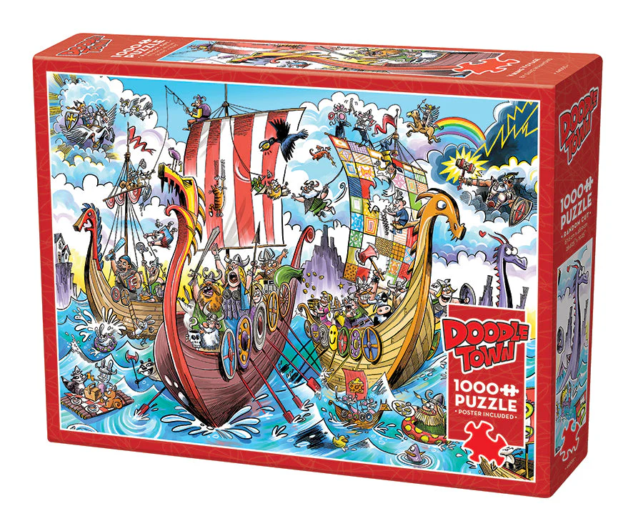 DoodleTown: Viking Voyage | 1000 Piece