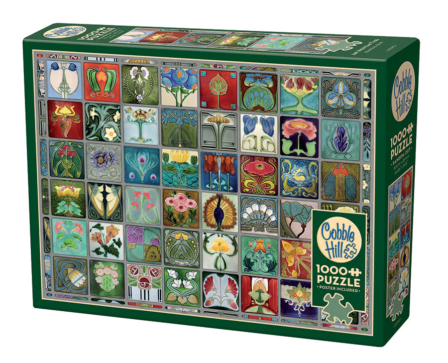 Art Nouveau Tiles | 1000 Piece