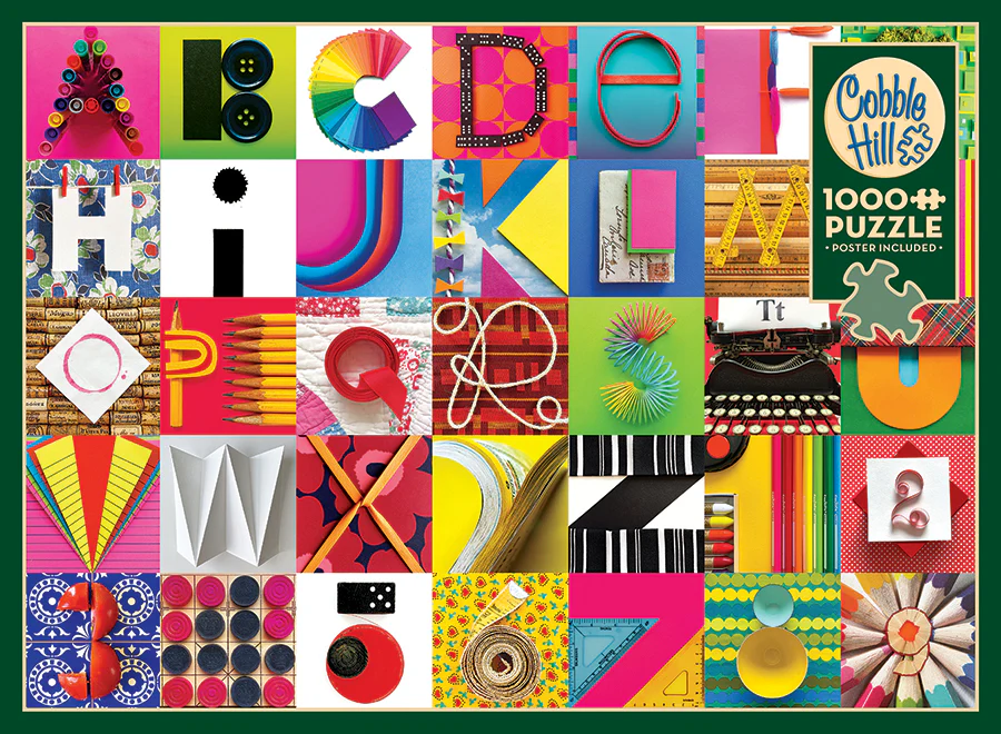 Found Alphabet | 1000 Piece