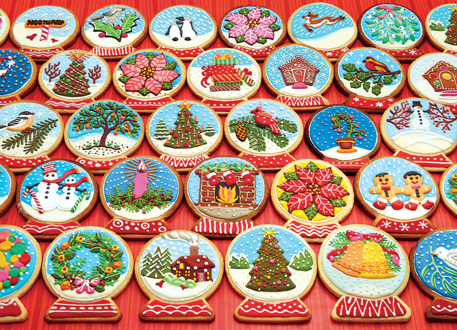 Snow Globe Cookies | 1000 Piece