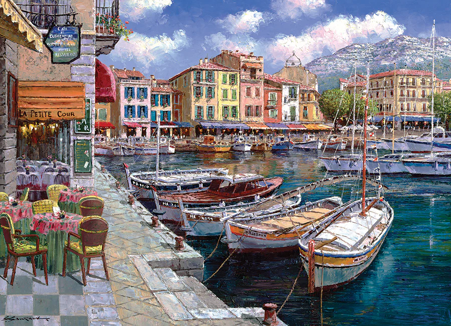 Cafe in Cassis | 1000 Piece