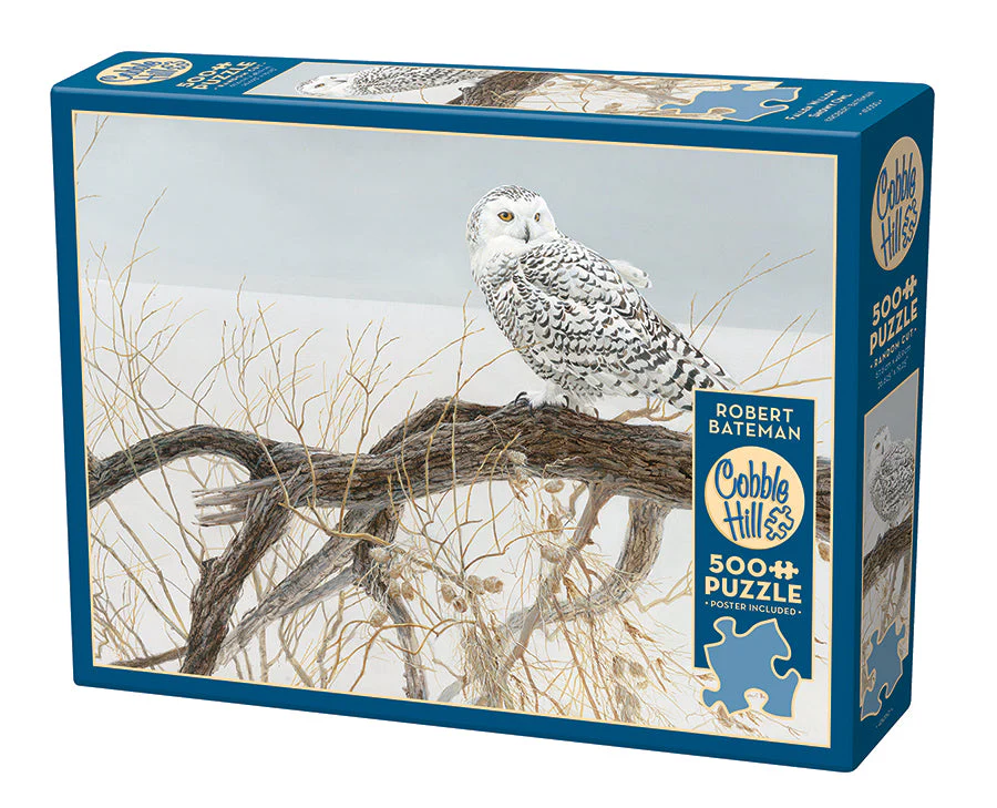 Fallen Willow - Snowy Owl | 500 Piece