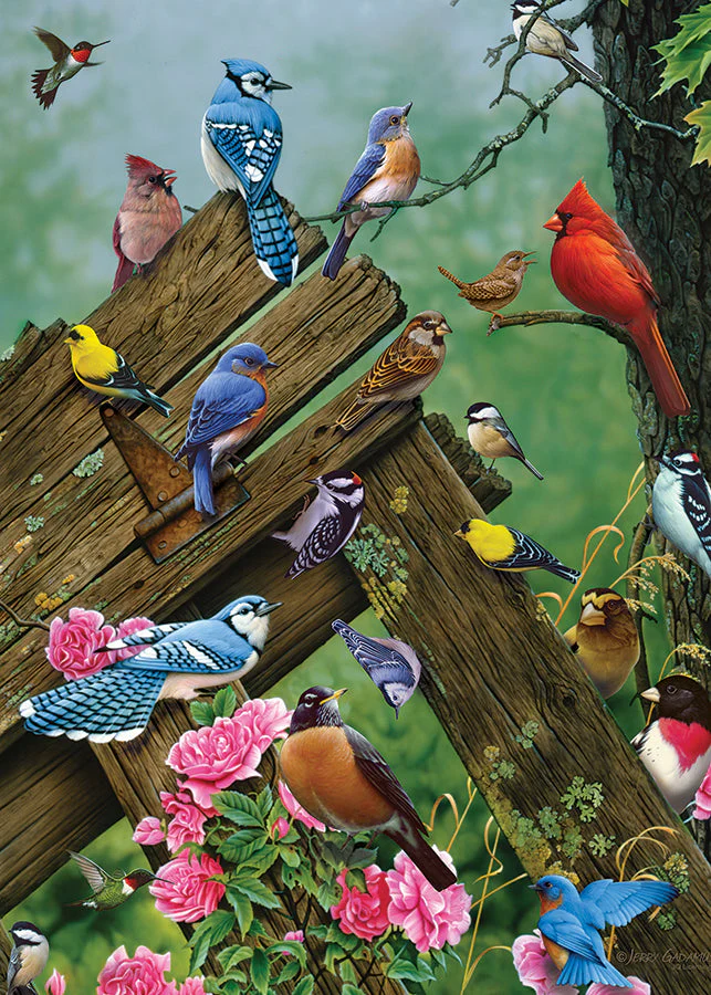 Wildbird Gathering (tray) | 35 Piece Tray