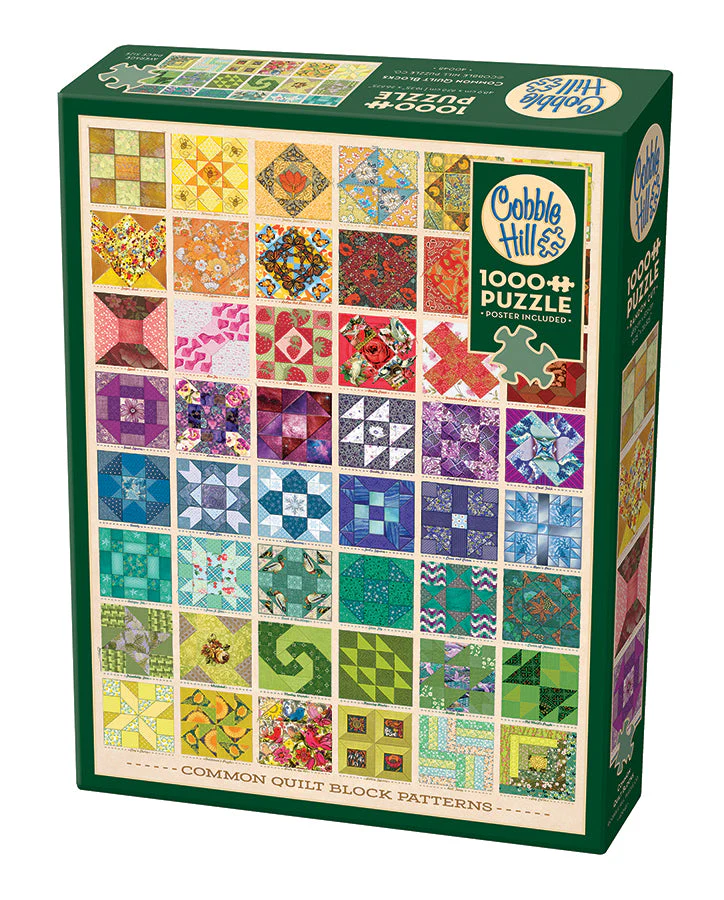 Common Quilt Blocks | 1000 Piece