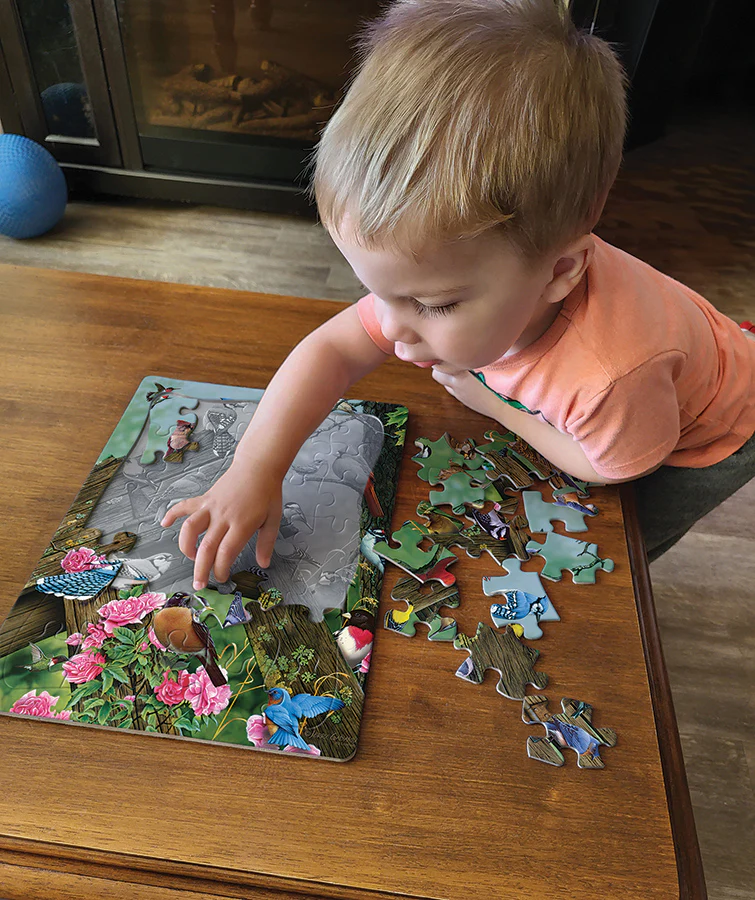 Wildbird Gathering (tray) | 35 Piece Tray