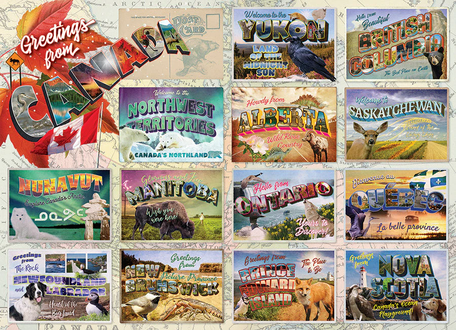 Greetings from Canada | 1000 Piece