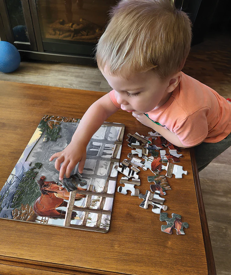 Snowy Pasture (tray) | 35 Piece Tray
