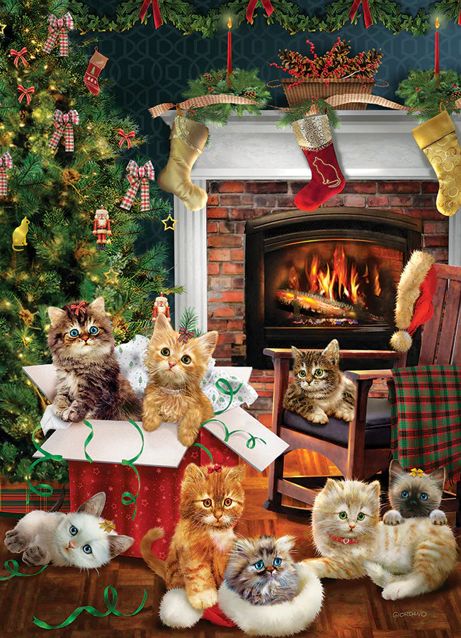 Christmas Kittens | 1000 Piece
