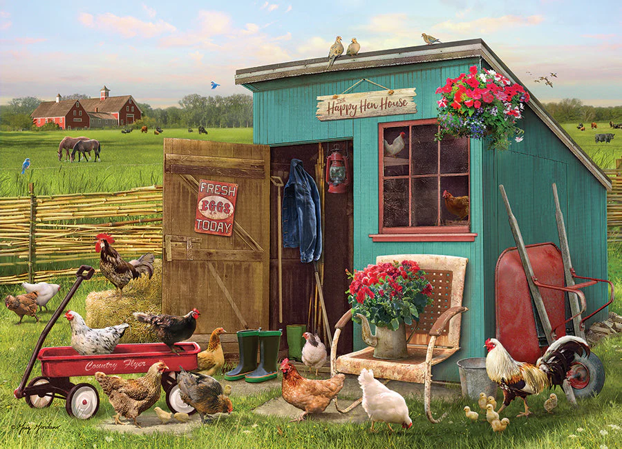 The Happy Hen House | 1000 Piece