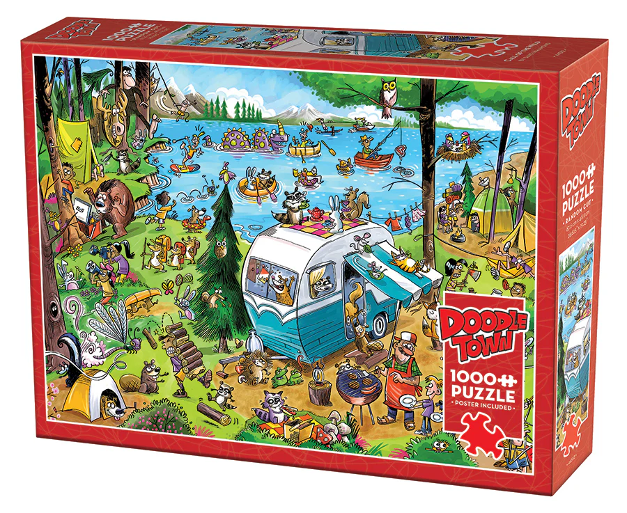 DoodleTown: Call of the Wild | 1000 Piece
